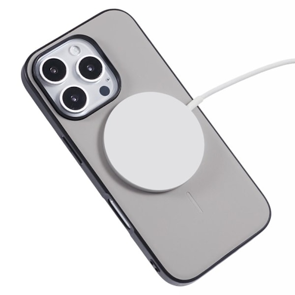 X-LEVEL Mobilskal till iPhone 16 Pro Max MagSafe PC TPU PU Grå