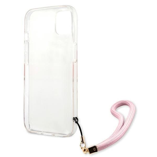 Guess Camo Strap Collection Skal iPhone 13 mini - Rosa Pink