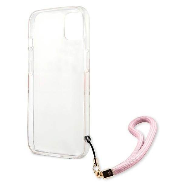 Guess Camo Strap Collection Skal iPhone 13 mini - Rosa Rosa