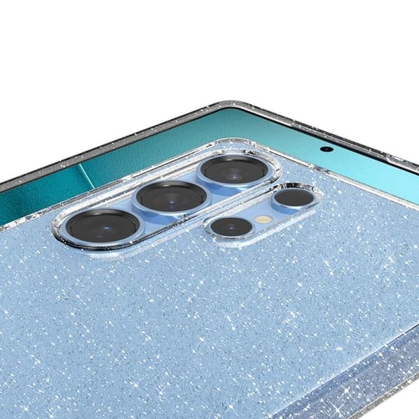 Spigen Mobilskal till Galaxy S25 Ultra Liquid Crystal - Glitter Crystal Transparent