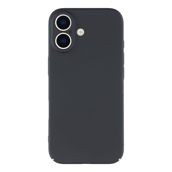 Mobilskal till iPhone 17 Skin-Touch Rubberized Hard PC - Svart Svart