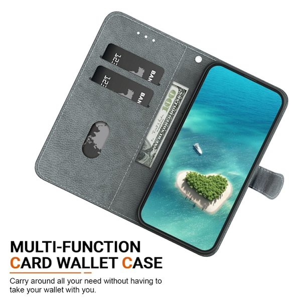 Sony Xperia 10 VII Konstläder Plånboksfodral Pattern Printing - Daisy Blå