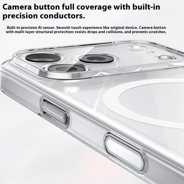 Benks Mobilskal till iPhone 17 Pro MagSafe Ultra Thin - Transparent Transparent