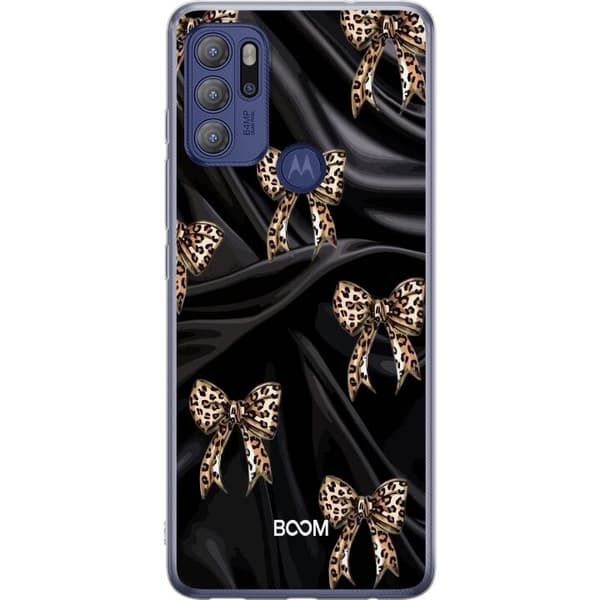 Mobilskal till Motorola Moto G60S med Leopard Bow