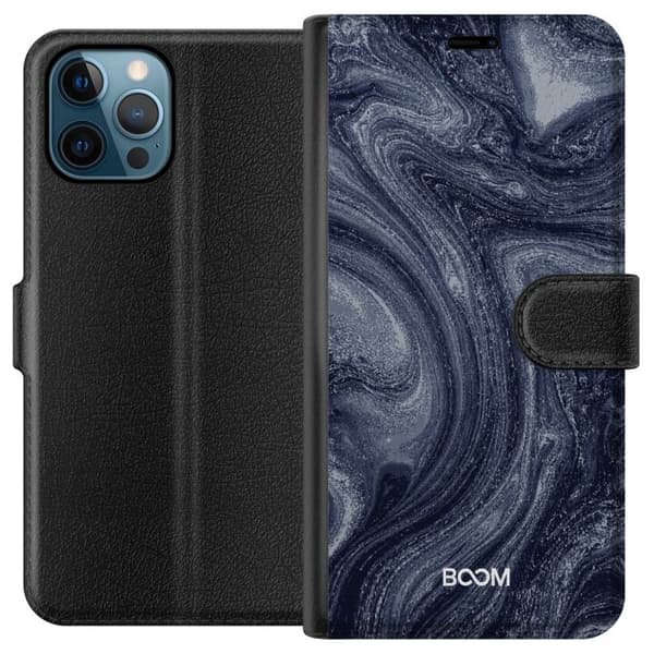 Plånboksfodral till Apple iPhone 12 Pro med Midnight Stone