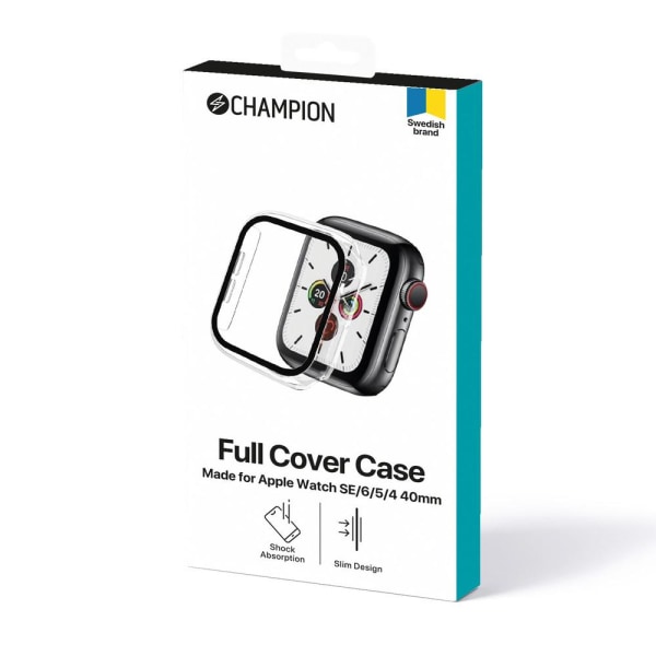 Champion Full cover Case Apple Watch SE/6/5/4 40mm Transparent