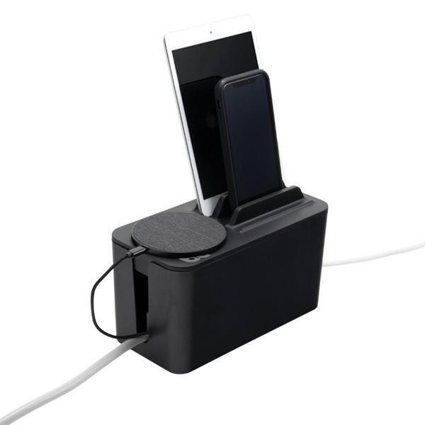 Bluelounge CableBox mini Station - Svart Svart