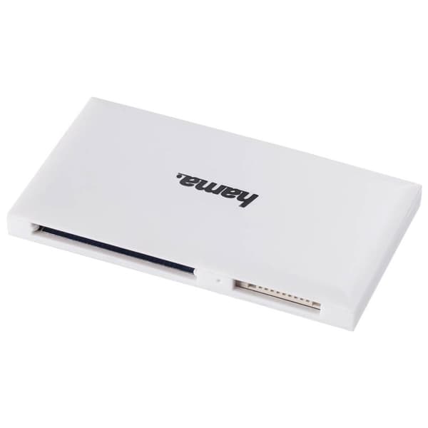 HAMA Kortläsare USB 3.0 Multi SD/Micro/CF/MS Vit