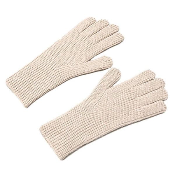 Talvitouch-hansikkaat - Beige Svart