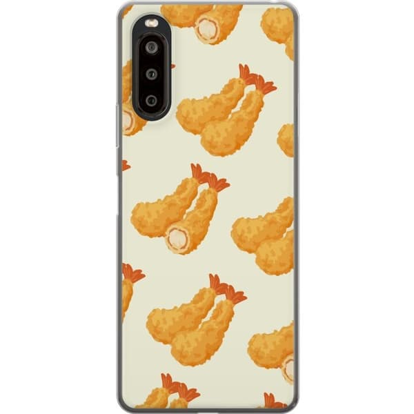 Telefontaske til Sony Xperia 10 II med rejer
