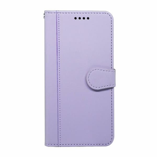 Plånboksfodral för Samsung Galaxy S26 Plus Magnetiskt Konstläder - Lila