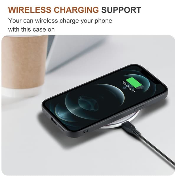 DG.MING iPhone 13 Mini Skal samt Wallet med Kickstand - Röd Red