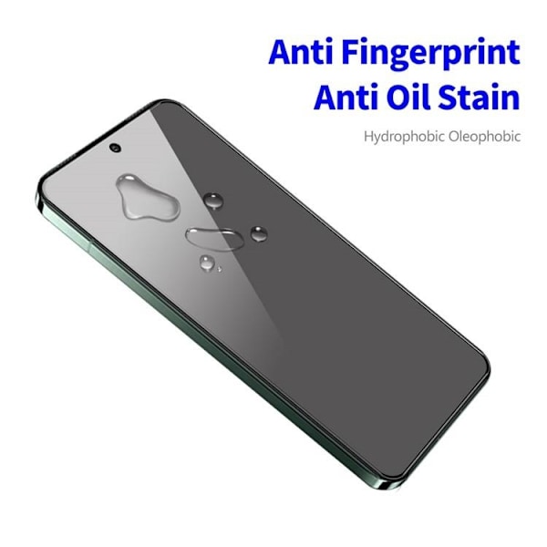 [2-PACK] Privacy Härdat Glas Skärmskydd Galaxy S23 Plus Svart