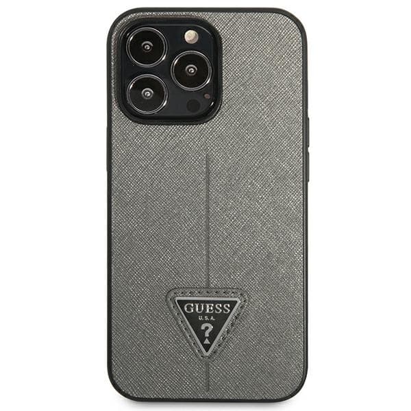 Guess telefontaske til iPhone 13 Pro/13 MagSafe SaffianoTriangle-logo