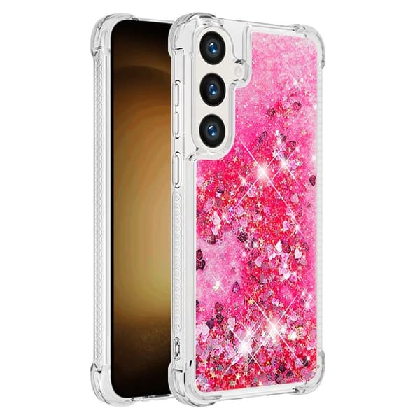 Mobilskal för Samsung Galaxy S26 Plus TPU Glitter Shockproof - Rosa