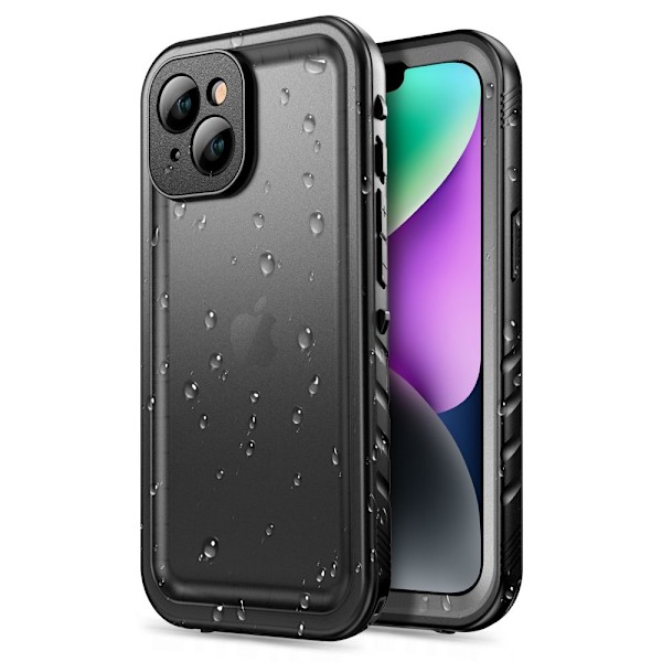 Tech-Protect iPhone 14 Skal Shellbox IP68 - Svart