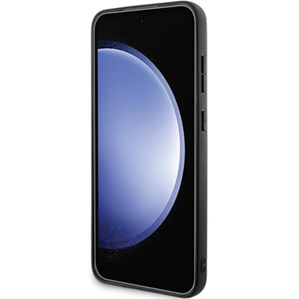 BMW Galaxy S24 Plus Mobilskal Signature Crossing Line Pattern Svart