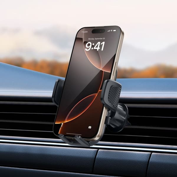 Tech-Protect Bilinstrumentbrætholder Lang Arm - Sort Svart