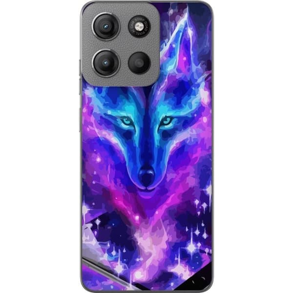 Mobilskal till Motorola Moto G15 med Neon Varg