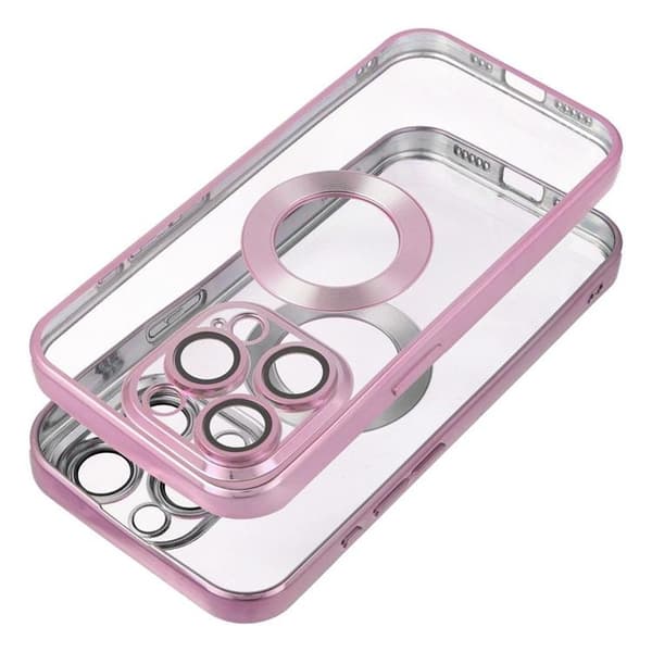Telefontaske til iPhone 16e Glam - Rose Pink Rosa