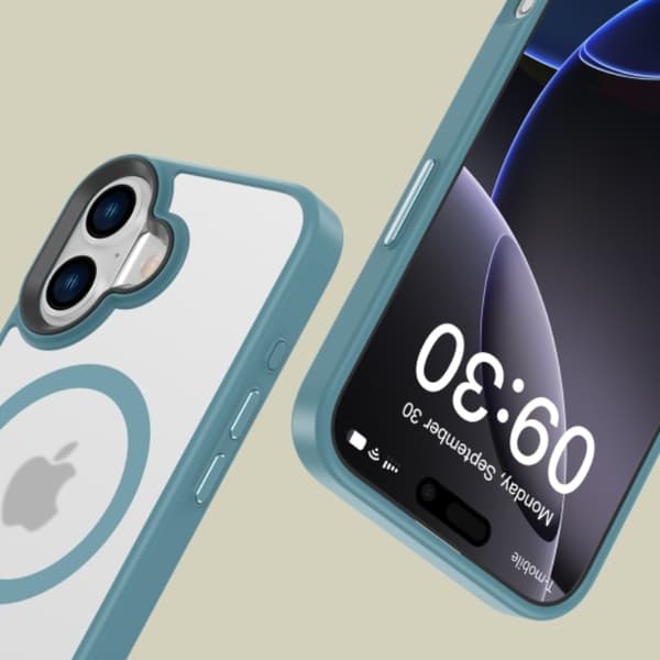 Tech-Protect Mobilskal till iPhone 16 Magsafe Magmat - Matte Teal Blå