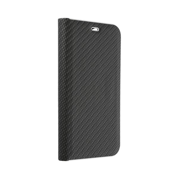 Galaxy S9 Plus Plånboksfodral Forcell Luna Carbon - Svart Svart