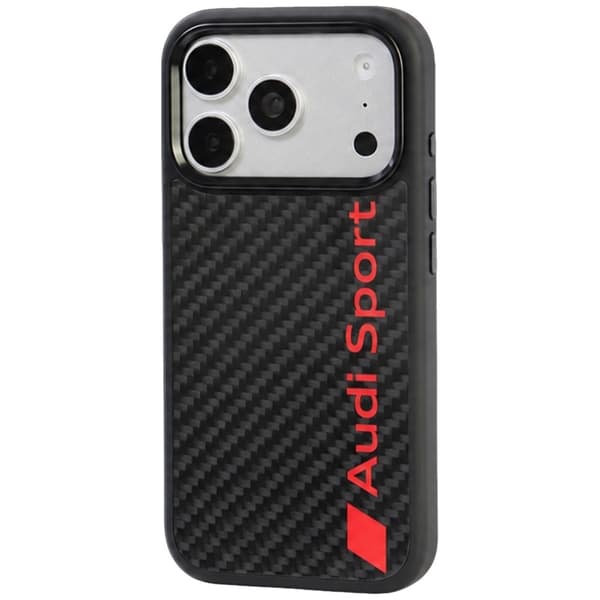Audi Mobilskal För iPhone 18 Pro/17 Pro Magsafe R8 Carbon Fiber