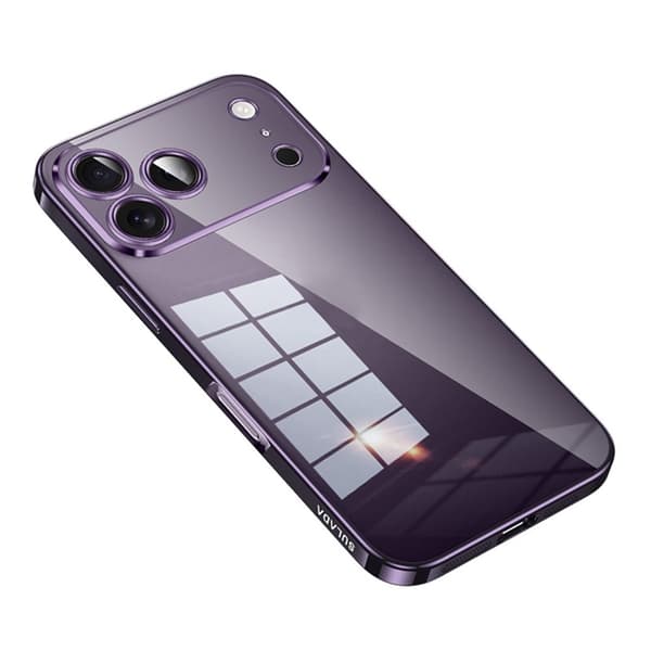 SULADA Mobilskal till iPhone 17 Pro Max Ultra Thin Electroplated - Lila Lila