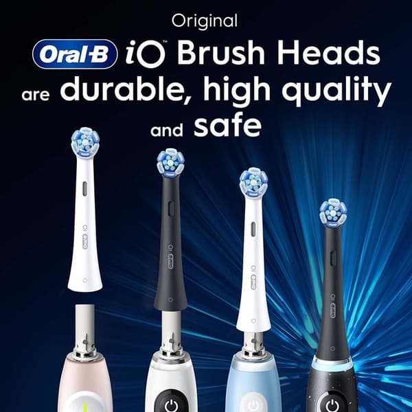 Oral B Børstehoved iO Ultimate Clean 6stk - Sort Svart