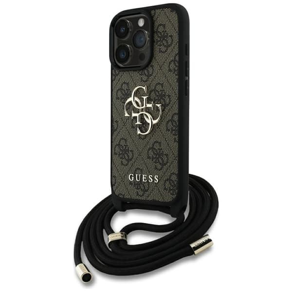 Guess Mobilskal till iPhone 16 Pro Crossbody Big Logo - Brun Brun