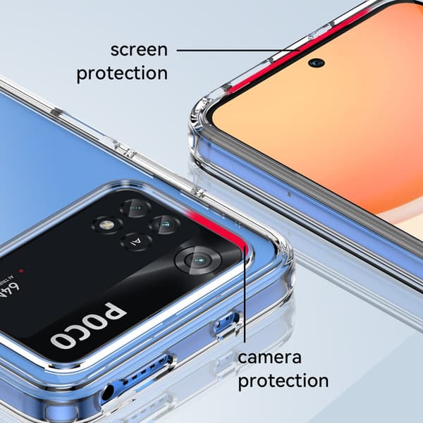 Xiaomi Poco M4 Pro Skal Flexible Outer Space - Svart Svart