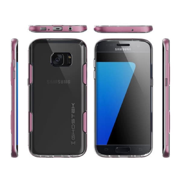 Ghostek Cloak Skal till Samsung Galaxy S7 Edge - Rosa Pink