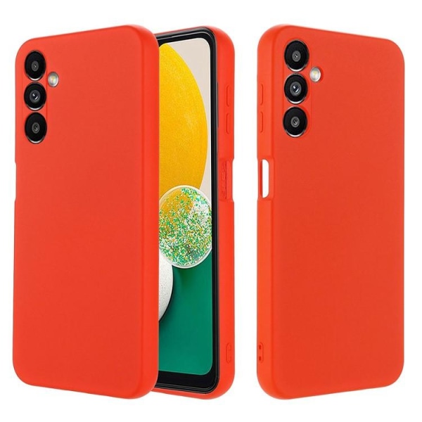 Galaxy A14 5G/4G Mobile Cover nestemäinen silikoni - punainen