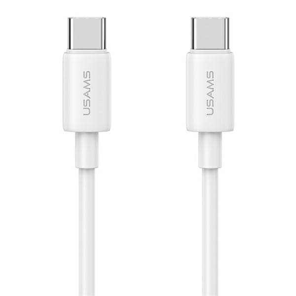 USAMS SJ711 YD Series USB-C/USB-C Kabel 60W 1 m (US-SJ711) – Vit