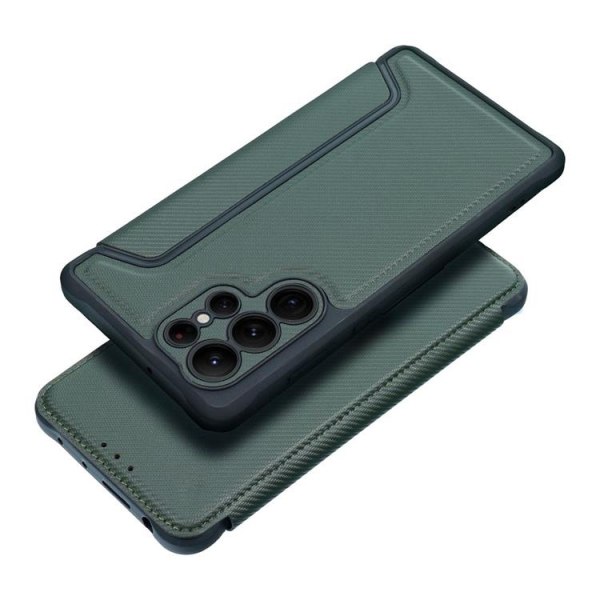 Galaxy S24 Ultra Wallet Case Razor - Grøn
