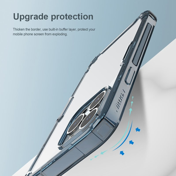 NILLKIN Nature Pro Mobilskal för iPhone 14 Pro Max - Blå