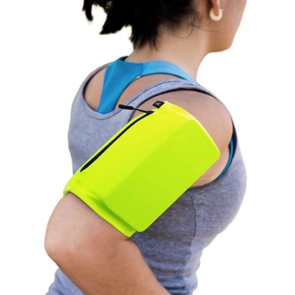 Elastic Fabric Armband S Running Fitness - Grön