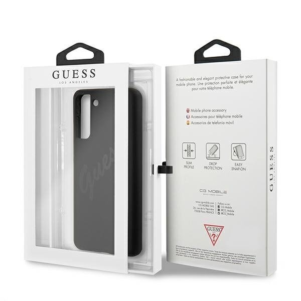 Guess Skal Galaxy S21 Plus Script Vintage - Svart Svart