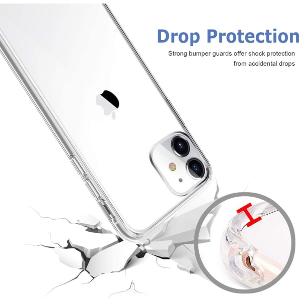 iPhone XR | Mobilskal TPU - Transparent iPhone 11 Pro