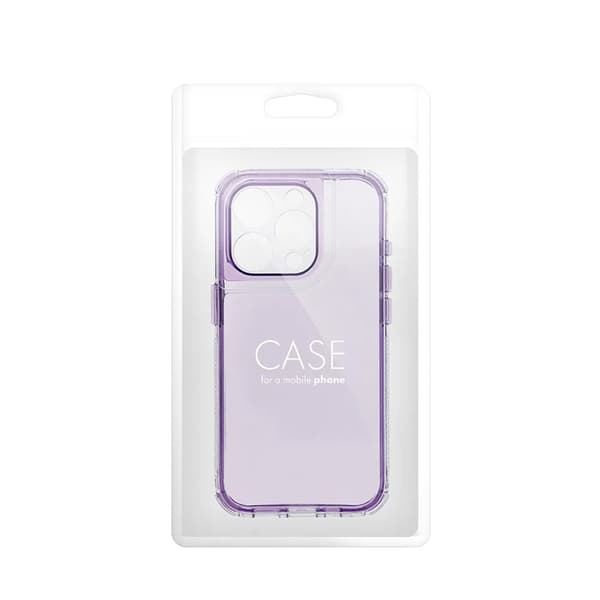 Telefontaske til iPhone 17 Pro Matrix Clear - Lys lilla Lila
