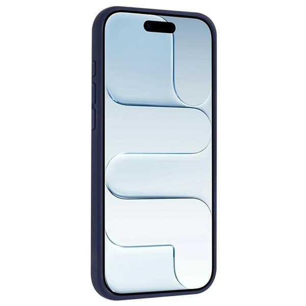 Mobilskal till iPhone 16 Pro MagSafe Rotary Kickstand Skin Touch - Blå Blå