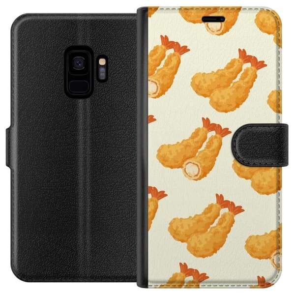 Plånboksfodral till Samsung Galaxy S9 med Räkor