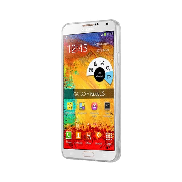 Boom Invisible -kuori Samsung Galaxy Note 3 - läpinäkyvä Transparent