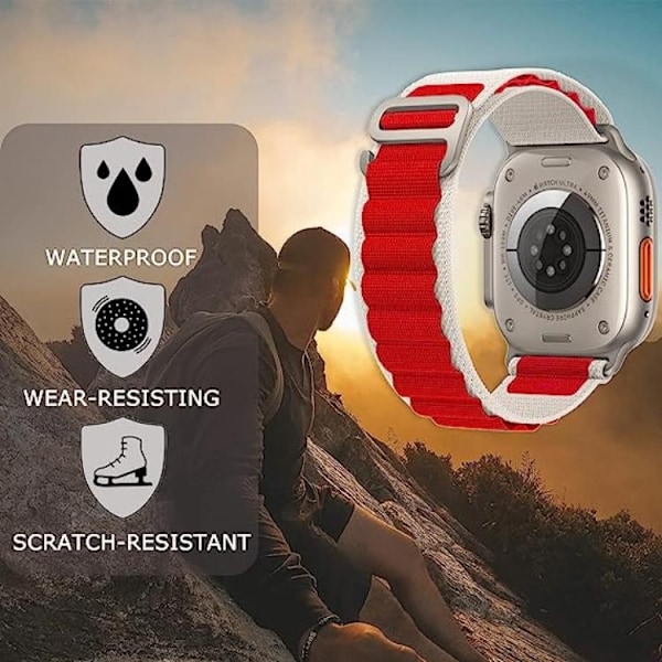 Apple Watch 2/3/4/5/6/7/SE (38/40/41mm) Alpine Loop Armband