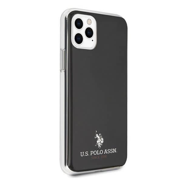 U.S. Polo Assn. Shiny iPhone 11 Pro Max Skal Svart Svart