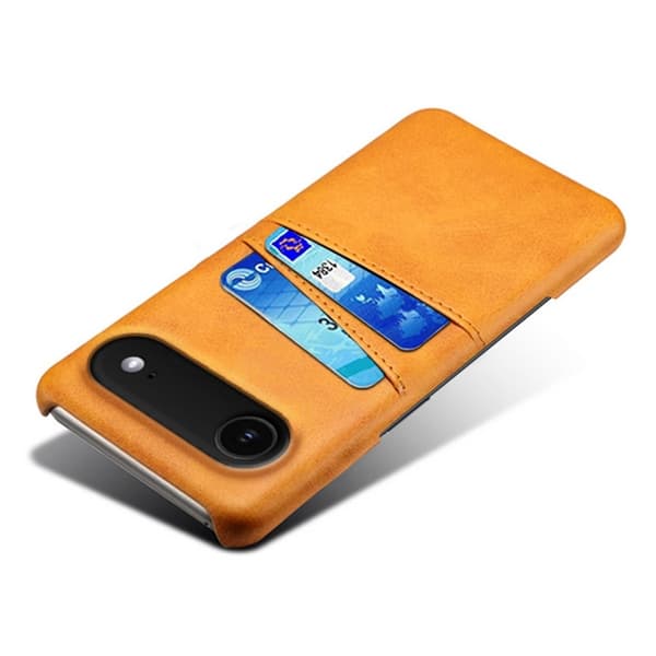 Mobilskal till iPhone Air Korthållare Dual - Orange Orange