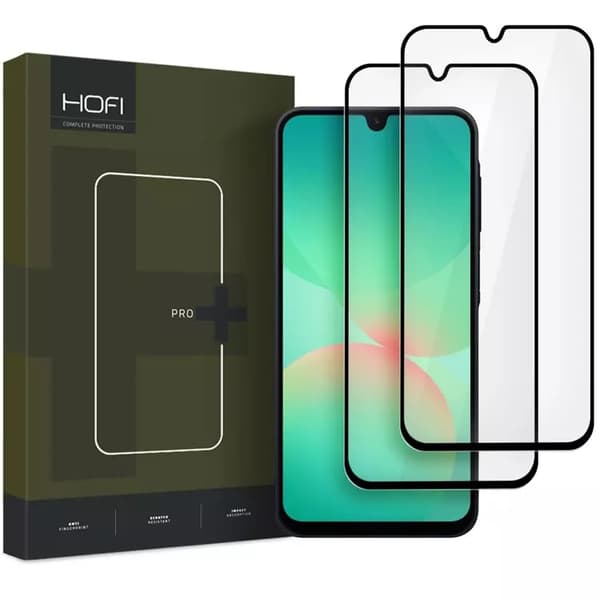 Hofi [2-Pack] Galaxy A16 4G/5G/A26 5G Härdat Glas Skärmskydd Pro Plus Transparent