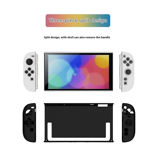 Nintendo Switch 2 Spelkonsol Mobilskal med Stativ - Vit Vit