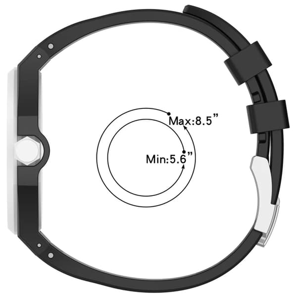 Swatch Royal Pop Silikonarmband med Integrerat Skyddsskal - Mörkblå Blå