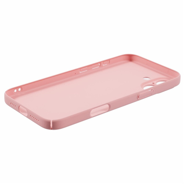 Mobilskal till iPhone 16 Plus Skin-Touch Rubberized PC - Rosa Rosa